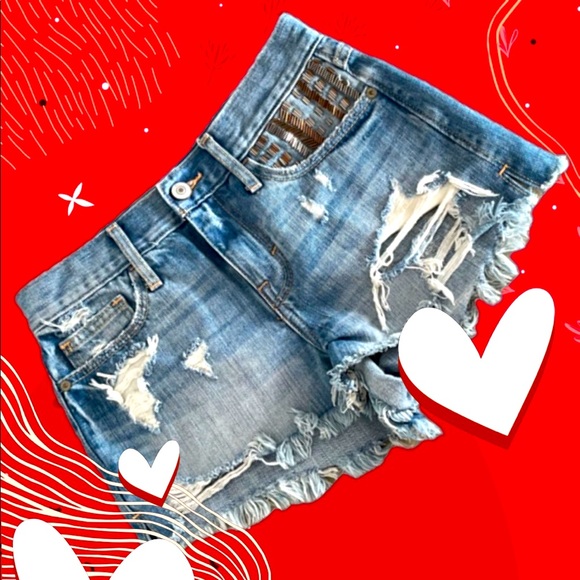 Abercrombie & Fitch • 00 • Waist 24 • Short Shorts - Picture 5 of 15